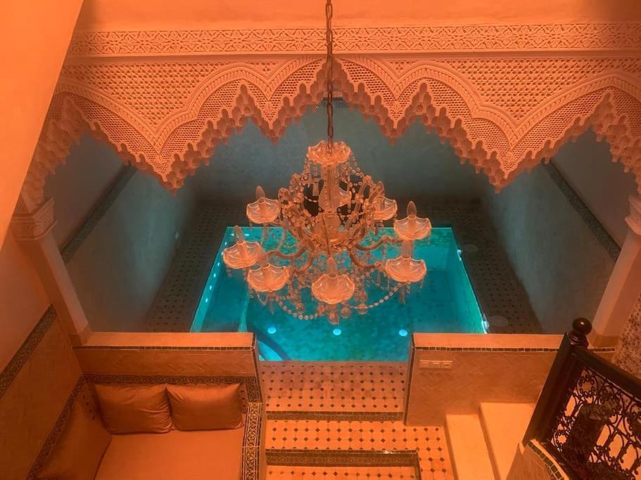 Super Riad Avec Piscine Interieure Marrakesh Buitenkant foto