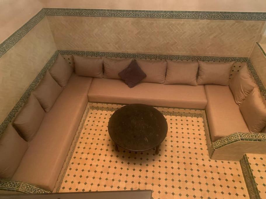 Super Riad Avec Piscine Interieure Marrakesh Buitenkant foto